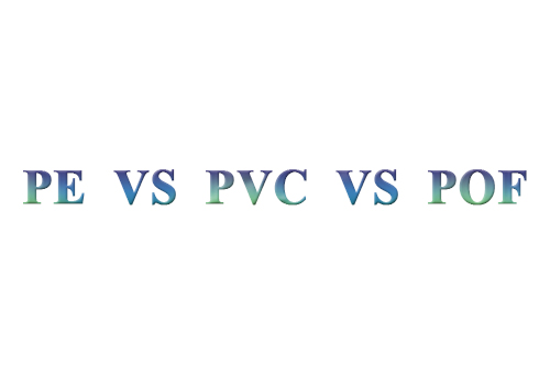 מה ההבדלים בין סרט כיווץ PE, PVC ו-POF?
